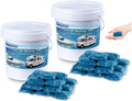 RV Toilet Treatment Holding Tank Deodorizer - 100 Pack Blue