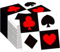 40-Pack Disposable Casino Cocktail Napkins for Stylish Casino Parties