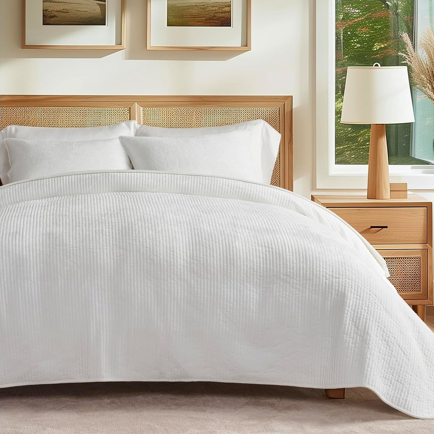Luxurious Velvet Quilt Set King Size for All Season Comfort