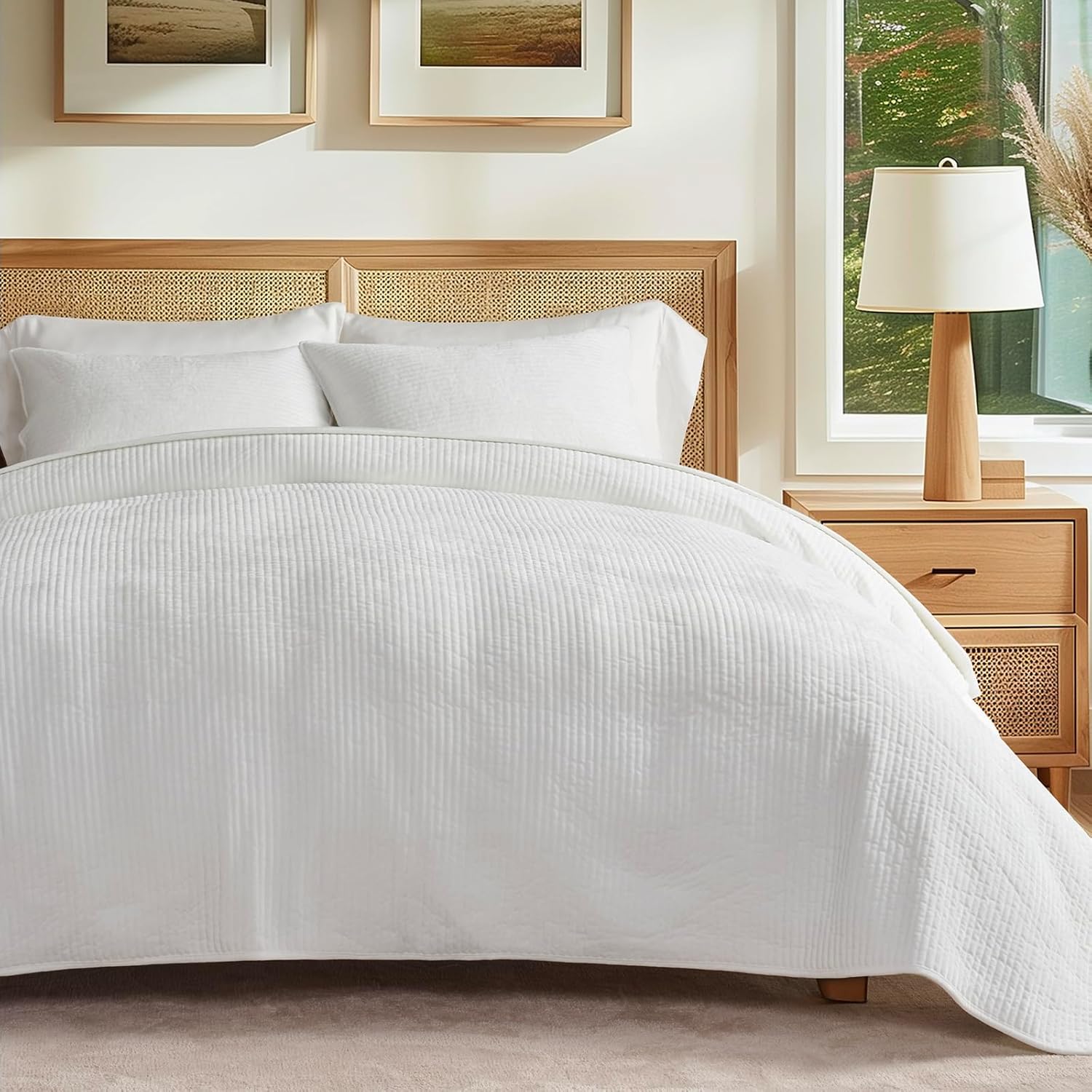Luxurious Velvet Quilt Set King Size for All Season Comfort