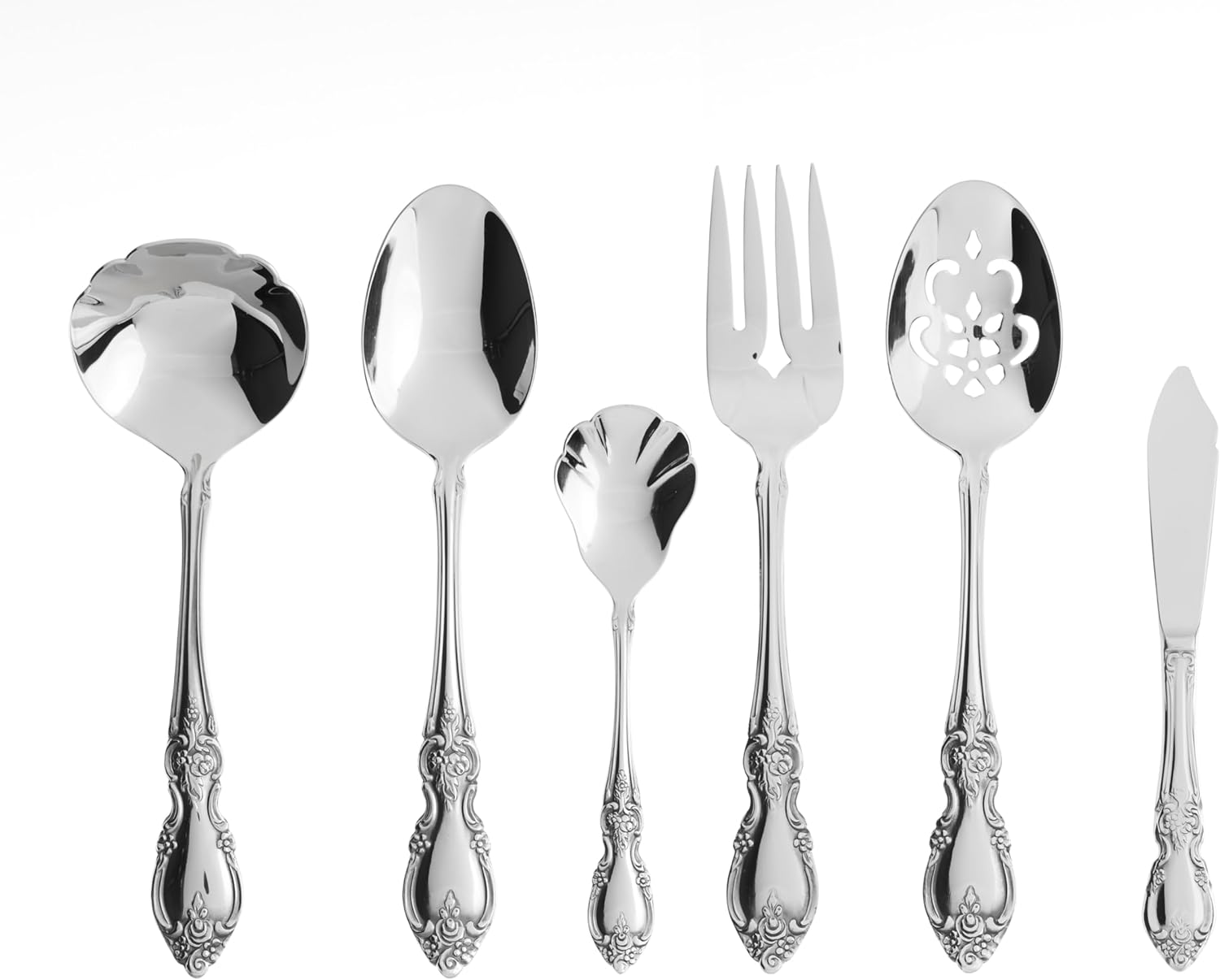 Oneida Louisiana 6-Piece Serving Utensils Set for Elegant Dining
