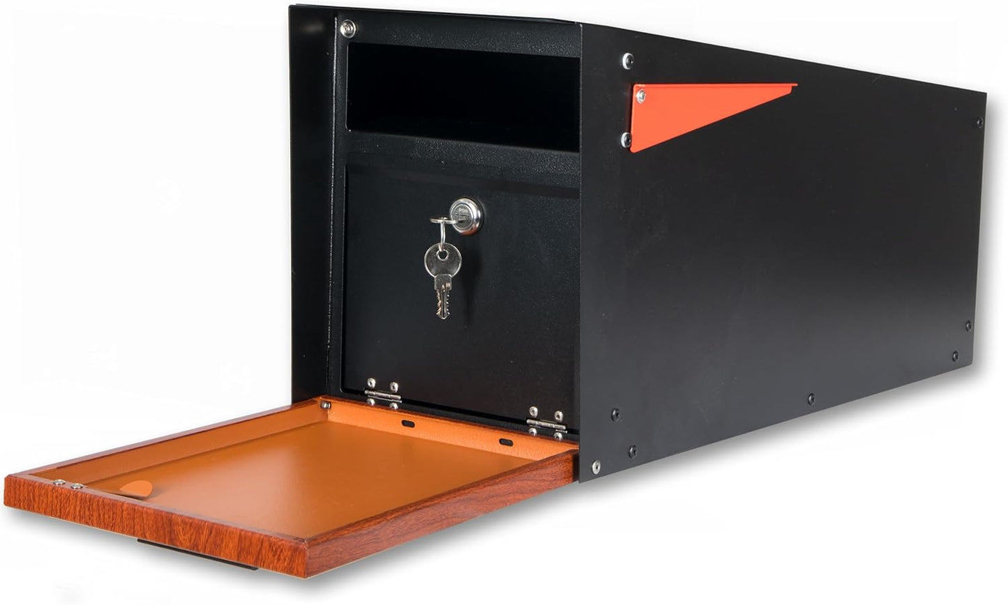 Locking Mailbox with Key for Secure Mail Delivery and Style