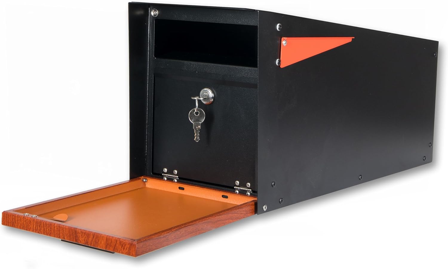 Locking Mailbox with Key for Secure Mail Delivery and Style