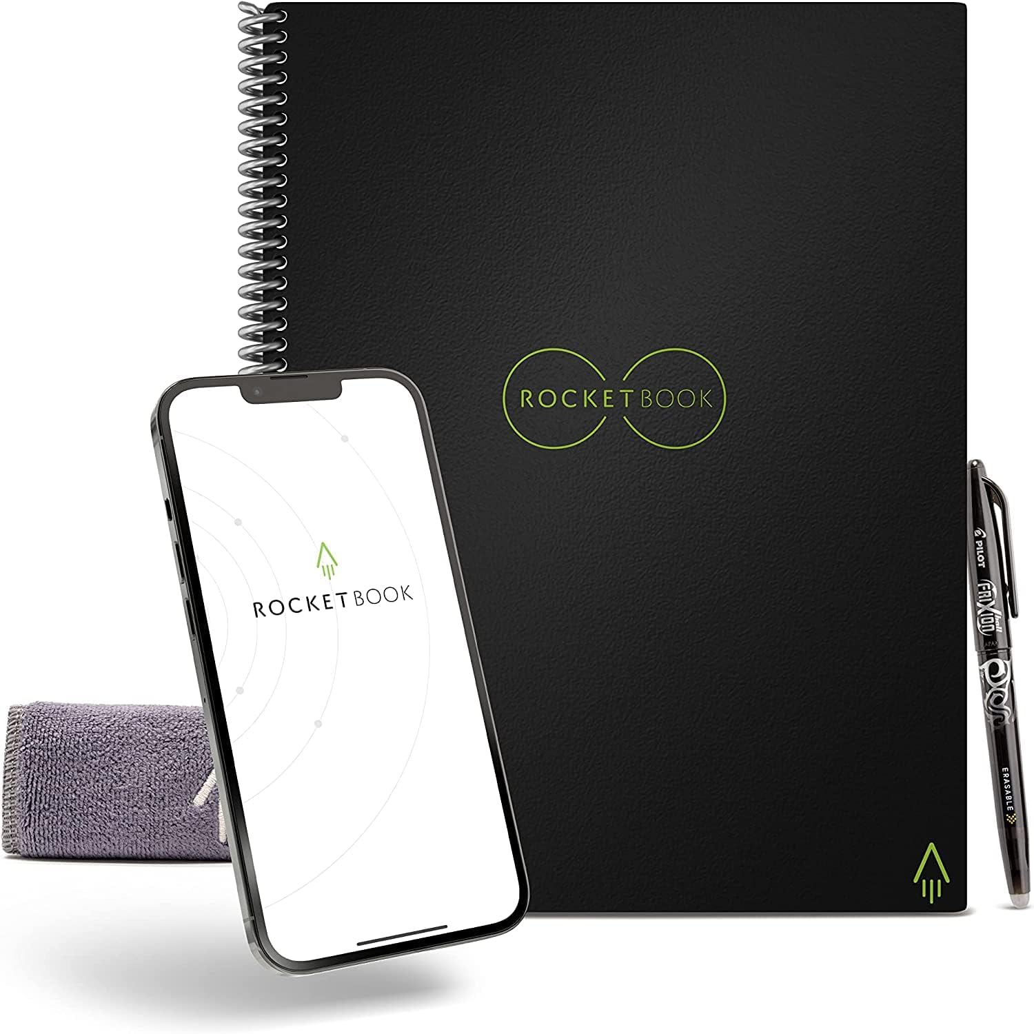 Rocketbook Core Reusable Notebook for School and Work Projects