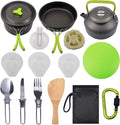 Portable Camping Cookware Set - 16Pcs