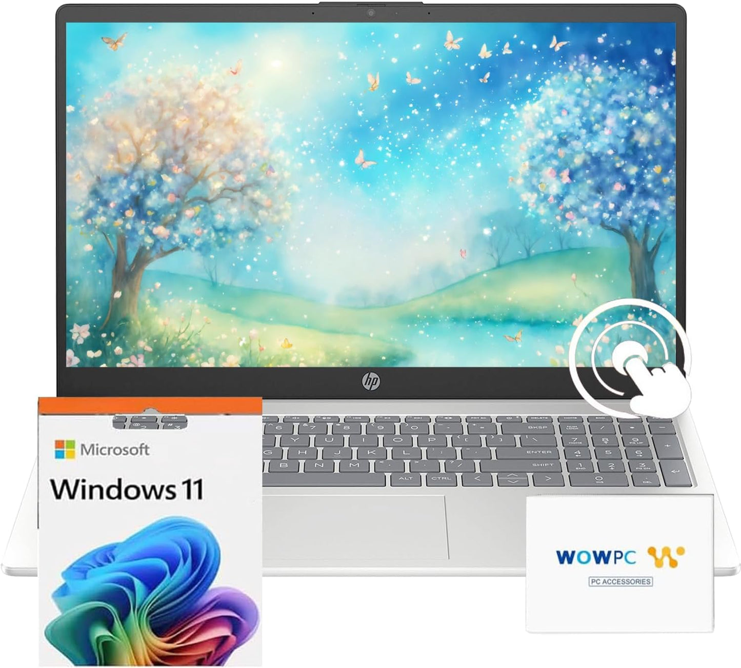 HP 2025 Pavilion 15.6 FHD Touchscreen Laptop with 32GB RAM