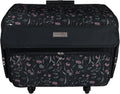 Everything Mary Black 4-Wheel Collapsible Sewing Machine Case