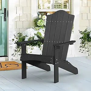 LUE BONA Adirondack Chair - Modern Weather Resistant Design