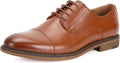 Men's Dress Oxfords Leather Formal Shoes - Comfortable Cushion