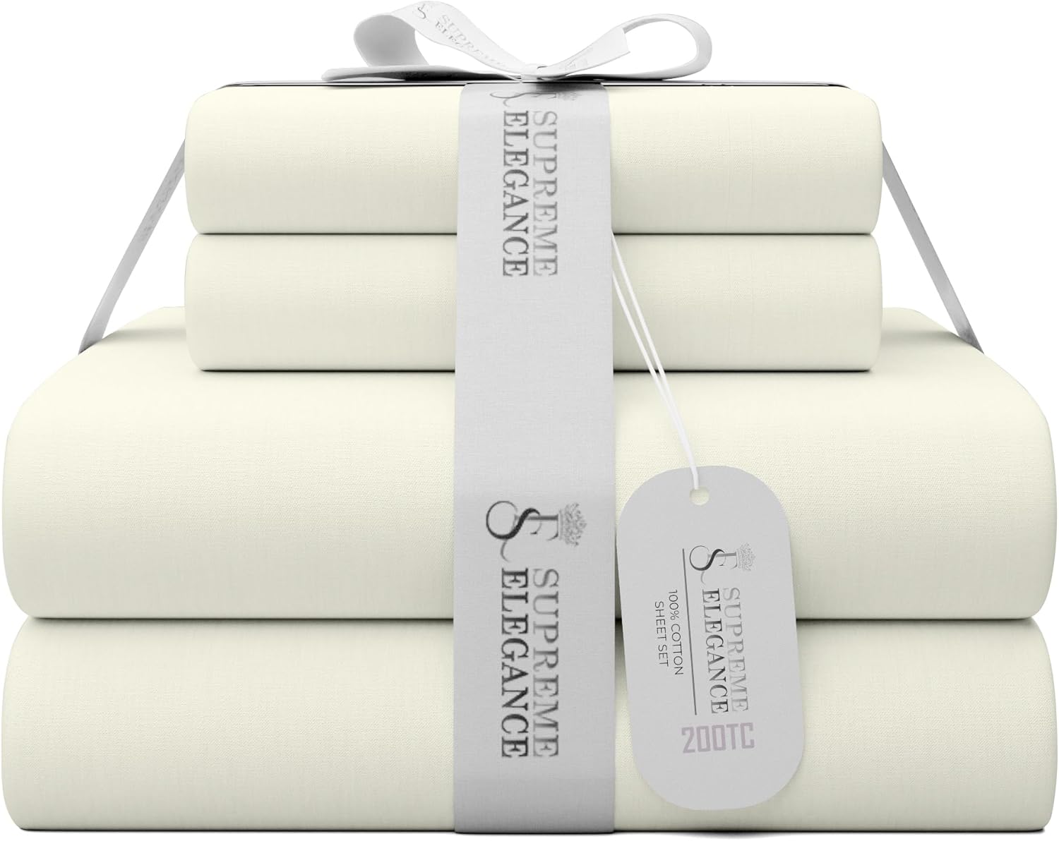 Supreme Elegance 100% Cotton King Bedding Set for Comfort
