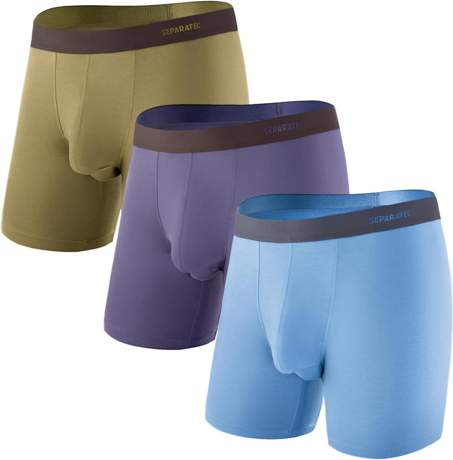 Separatec Mens Underwear with Pouch for Ultimate Comfort