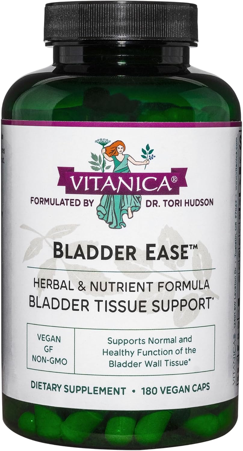 Vitanica Bladder Ease Herbal Supplement for Optimal Bladder Health