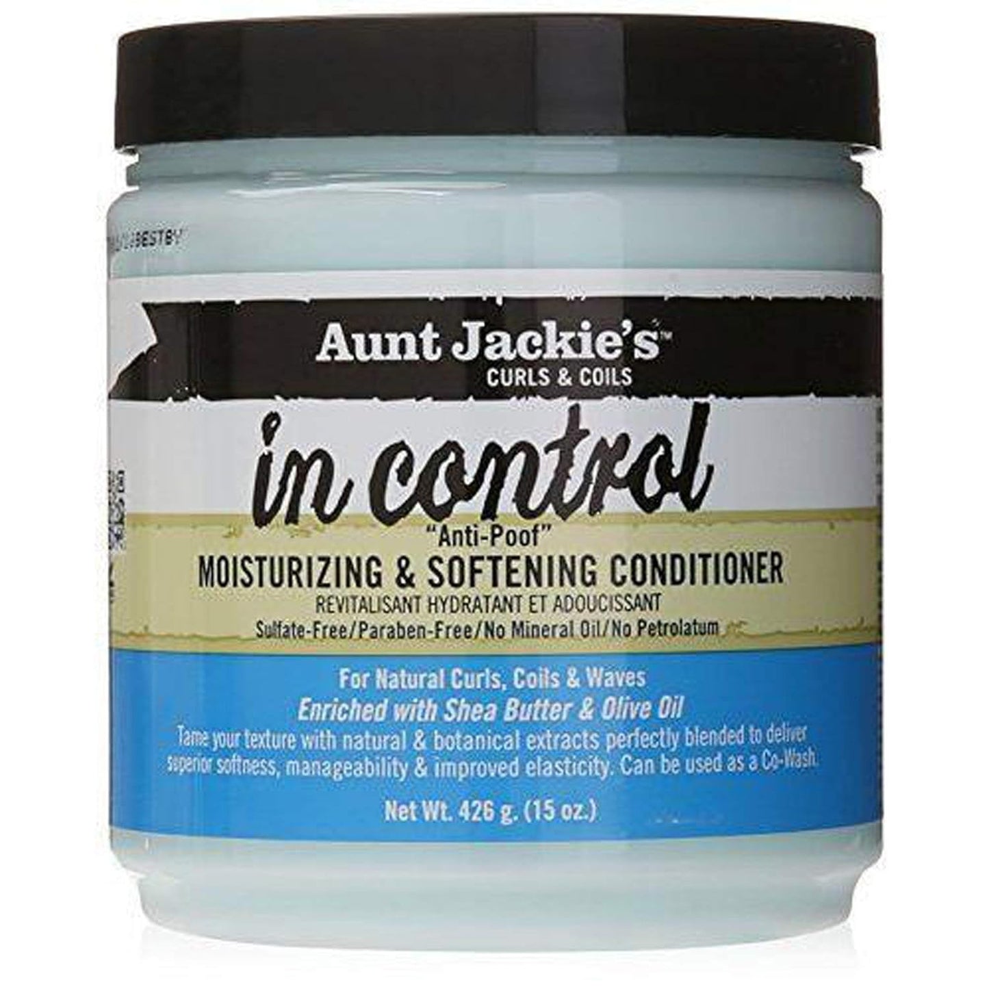 Aunt Jackie's Anti-Poof Conditioner - Moisturizing & Softening
