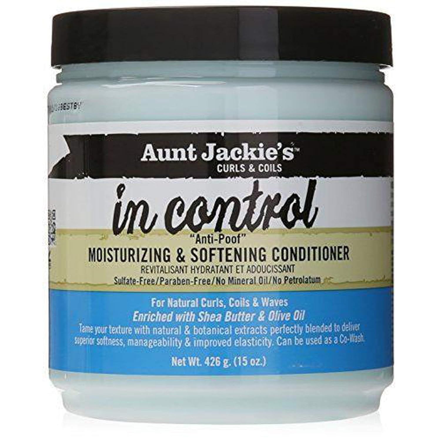 Aunt Jackie's Anti-Poof Conditioner - Moisturizing & Softening