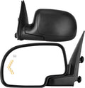 Towing Mirrors for 2003-2006 Chevy Silverado GMC Sierra - Power Heated