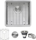 Ruvati 18 inch Undermount Bar Prep Sink - Compact, Durable Choice