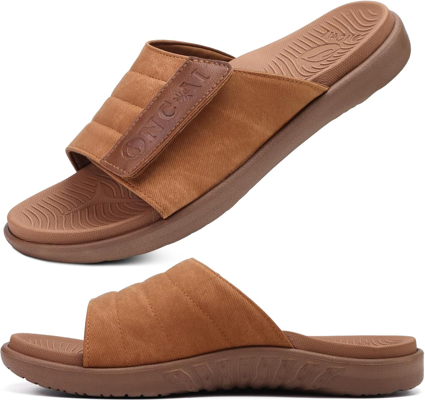 ONCAI Mens Sandals with Adjustable Straps for Comfort and Support