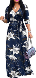 FANDEE Plus Size Maxi Dress for Women Casual Summer (Style SBF6)