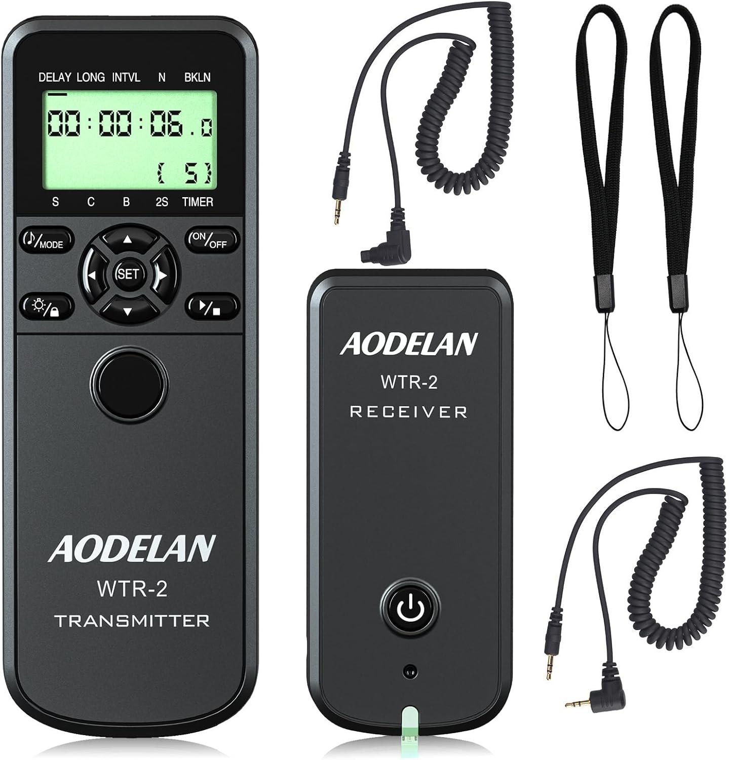 AODELAN Camera Wireless Shutter Release Timer Remote Control