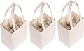Wine Carrier Canvas Tote Bags for 6 Bottles - Reusable Canvas Wine