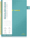 Regolden-Book Cornell Notes Notebook 7x10 - Organized Study Notes