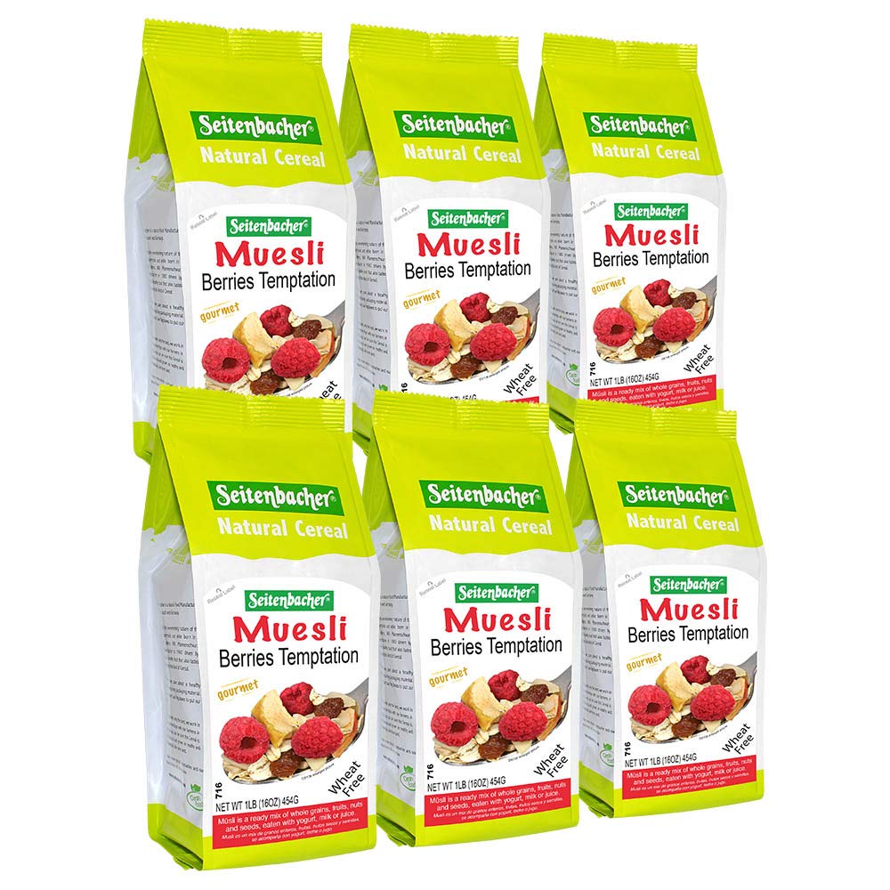 Seitenbacher Muesli #2 Berries Temptation - Healthy Breakfast Option