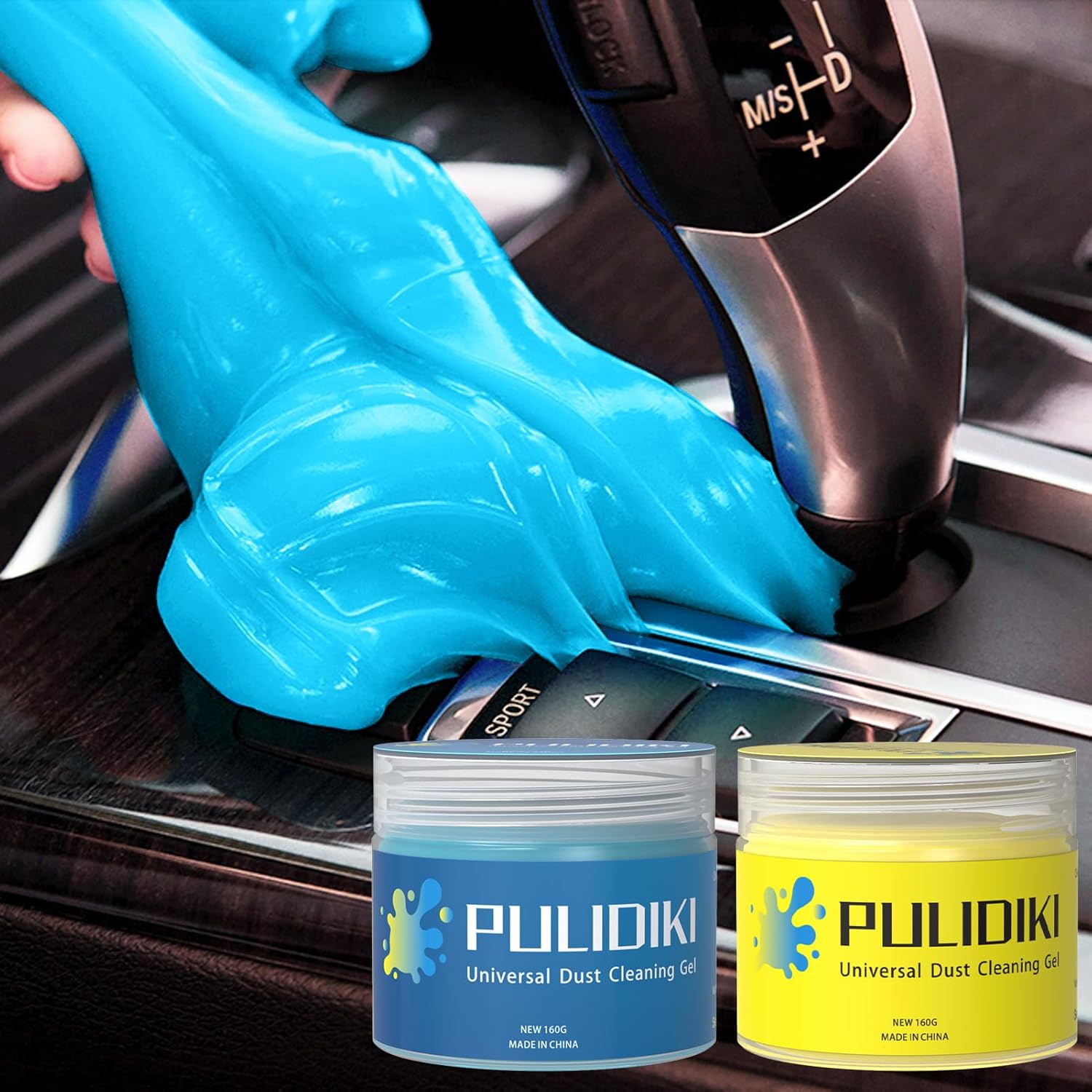 PULIDIKI Car Cleaning Gel - Dust-free Car Detailing