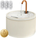 Ceramic Cat Water Fountain 2.1L - Quiet, Easy-Clean Fountain