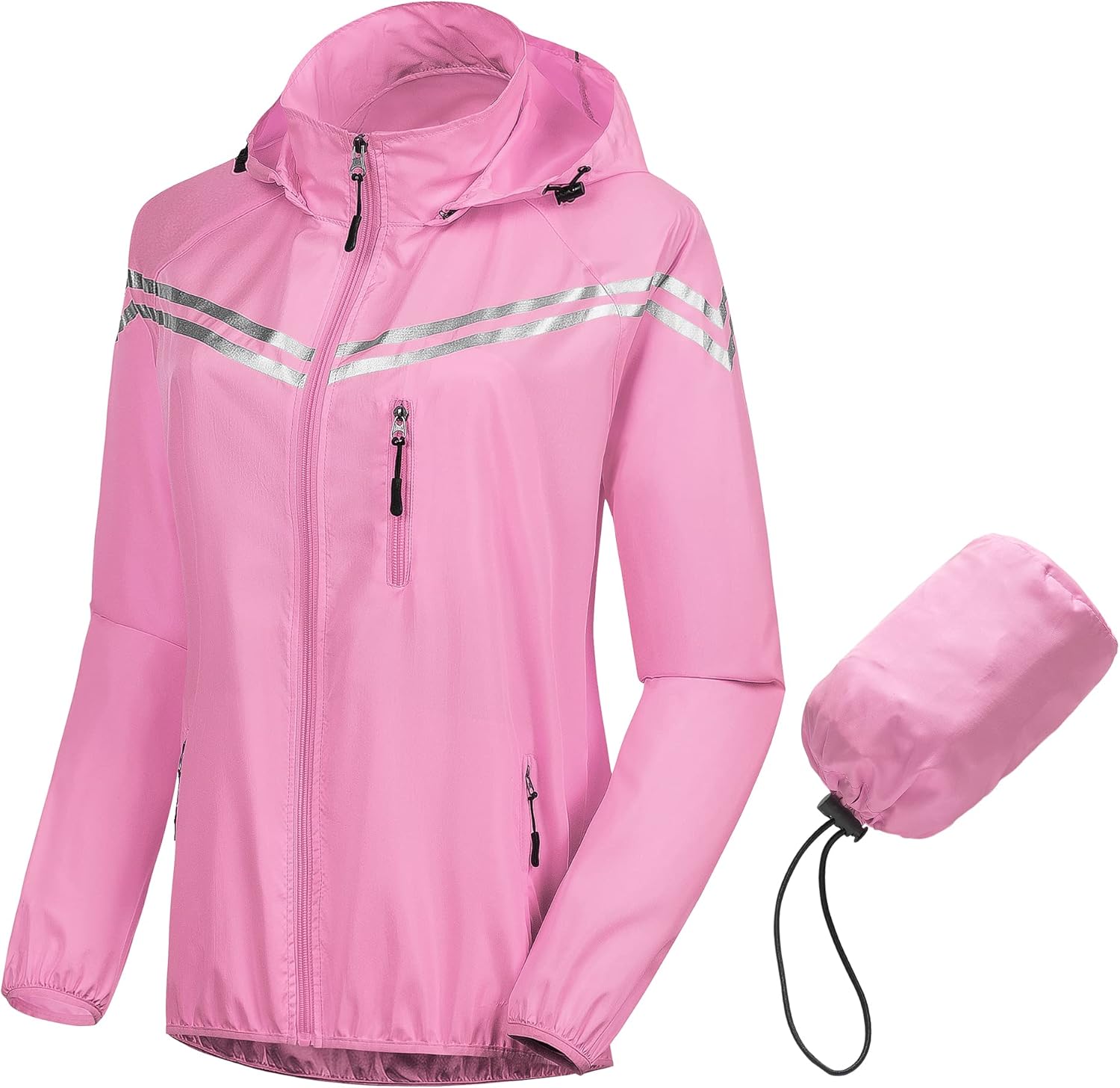Waterproof Reflective Running Jacket