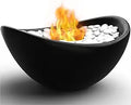 Vizayo Tabletop Fire Pit Bowl - Compact Indoor Outdoor Fireplace