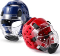 Taekwondo Karate Headgear with Face Shield 2 Pcs - Lightweight