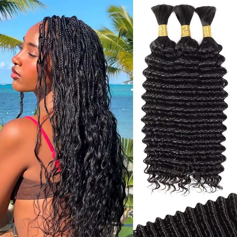 12A Human Braiding Hair by VDZ for Boho Styles 14ftin