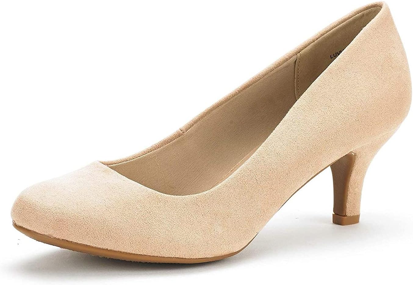 DREAM PAIRS Women's Comfortable Low Heel Pump Shoes for All Occasions