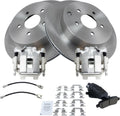 TRQ Rear Brake Pad & Rotor Kit Ceramic Compatible with 2018 INFINITI