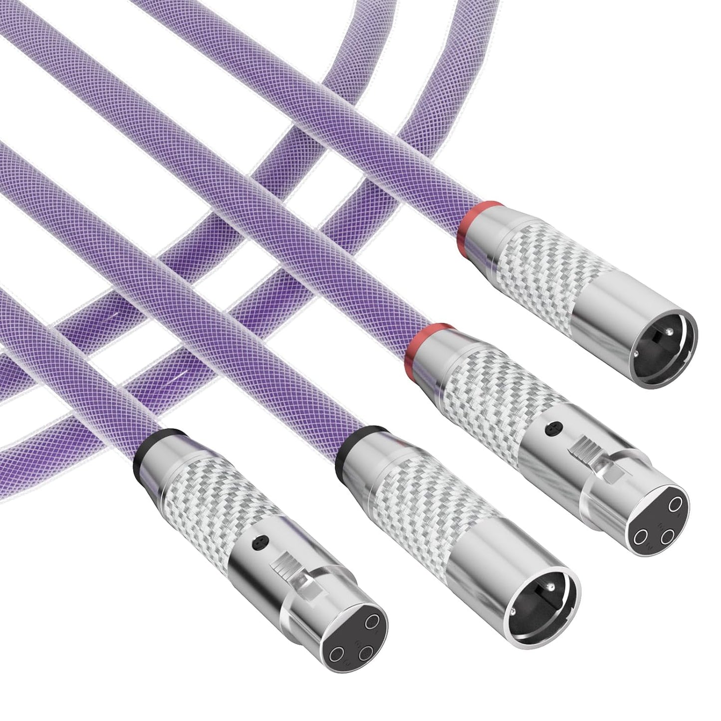 Preffair 18 Gauge XLR Balanced Cables for Superior Sound Quality