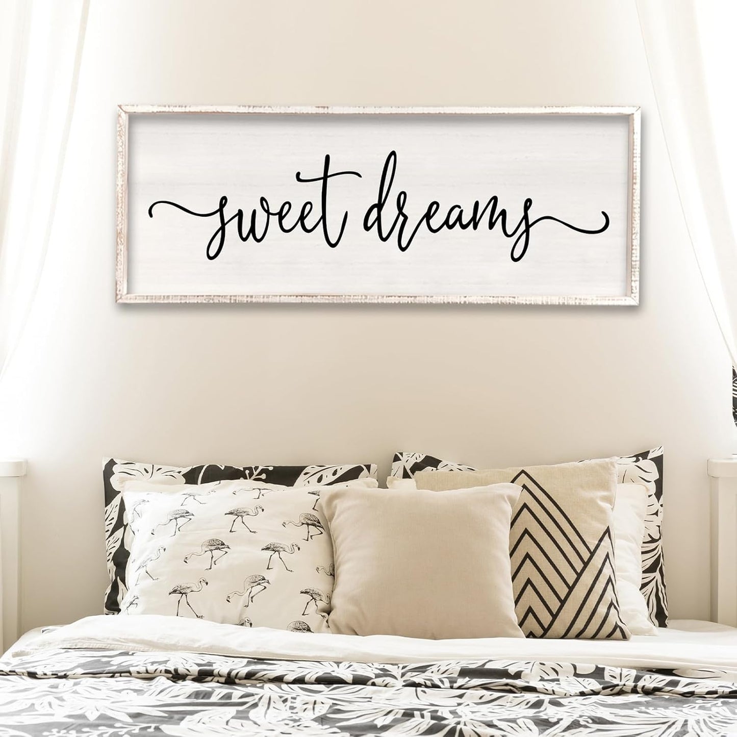 Surfapans Sweet Dreams Wall Decor for Master Bedroom Art