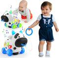 Crawling & Walking Baby Toys 6-12-18 Month - Bilingual Musical Cow Toy