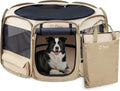 Gotent Unleashed Dog Playpen 45 in Pop-Up - Portable Foldable Playpen