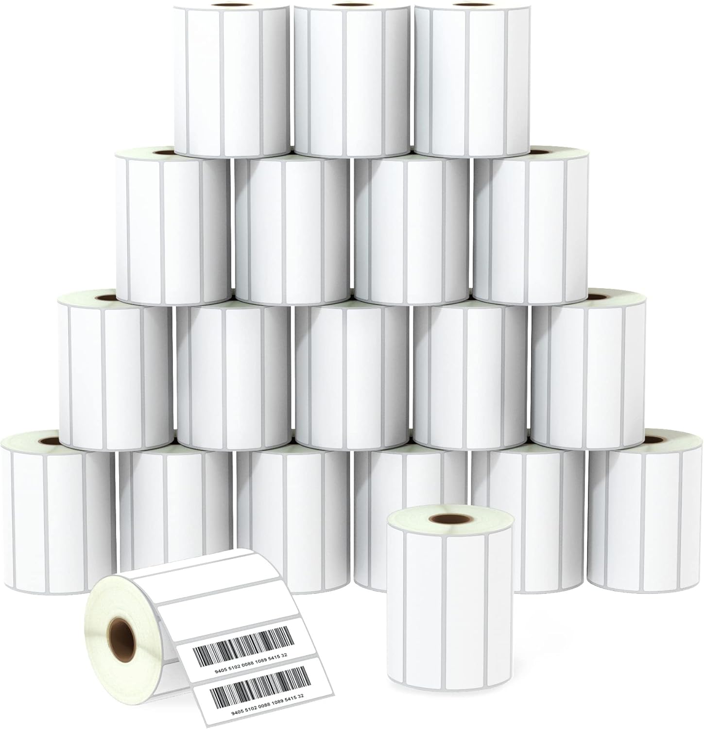 BETCKEY 4 in x 1 in Multipurpose Labels for Zebra & Rollo Printers