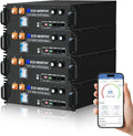 48V 400Ah Server Rack LiFePO4 Battery Kit - Space-Saving Backup