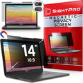 Magnetic Laptop Privacy Screen 14 in 16:9 - Snap-On Privacy Shield
