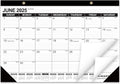 19-Month Desk Calendar 17in x 11.5in 2025-2026 - Academic Planner