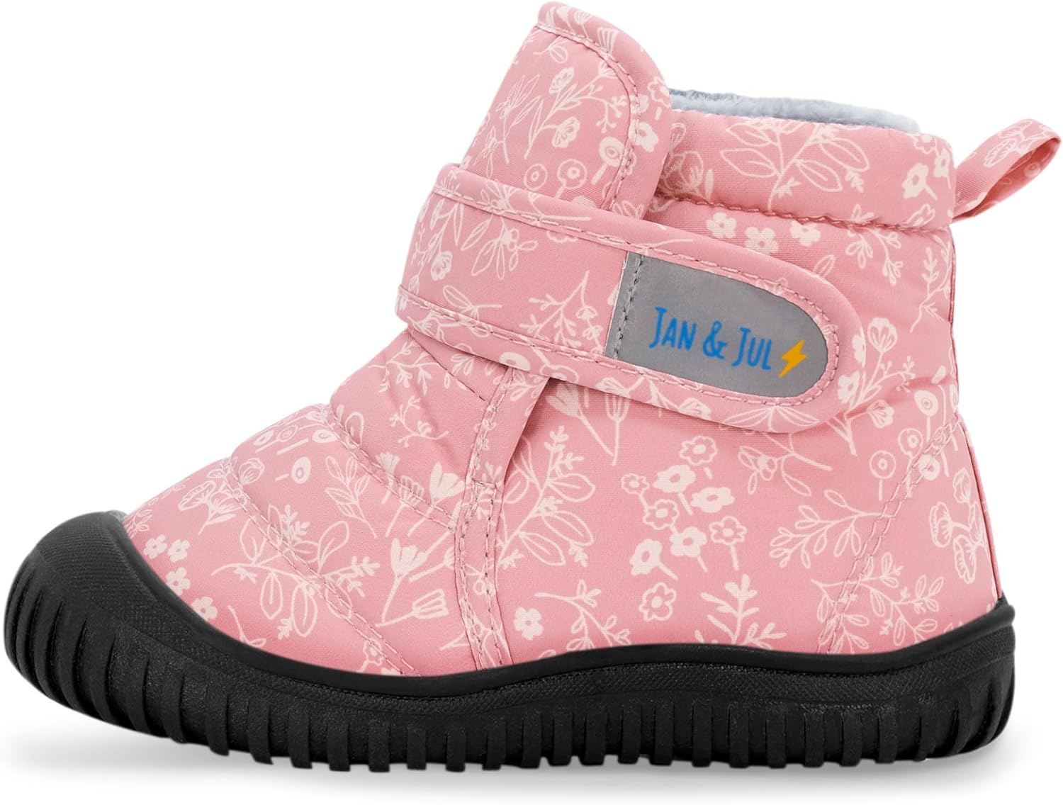 Winter Water-Resistant Insulated Booties for Toddlers and Kids