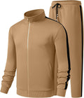 Men's Track Suits 2-Piece Full Zip Sweatshirt and Joggers