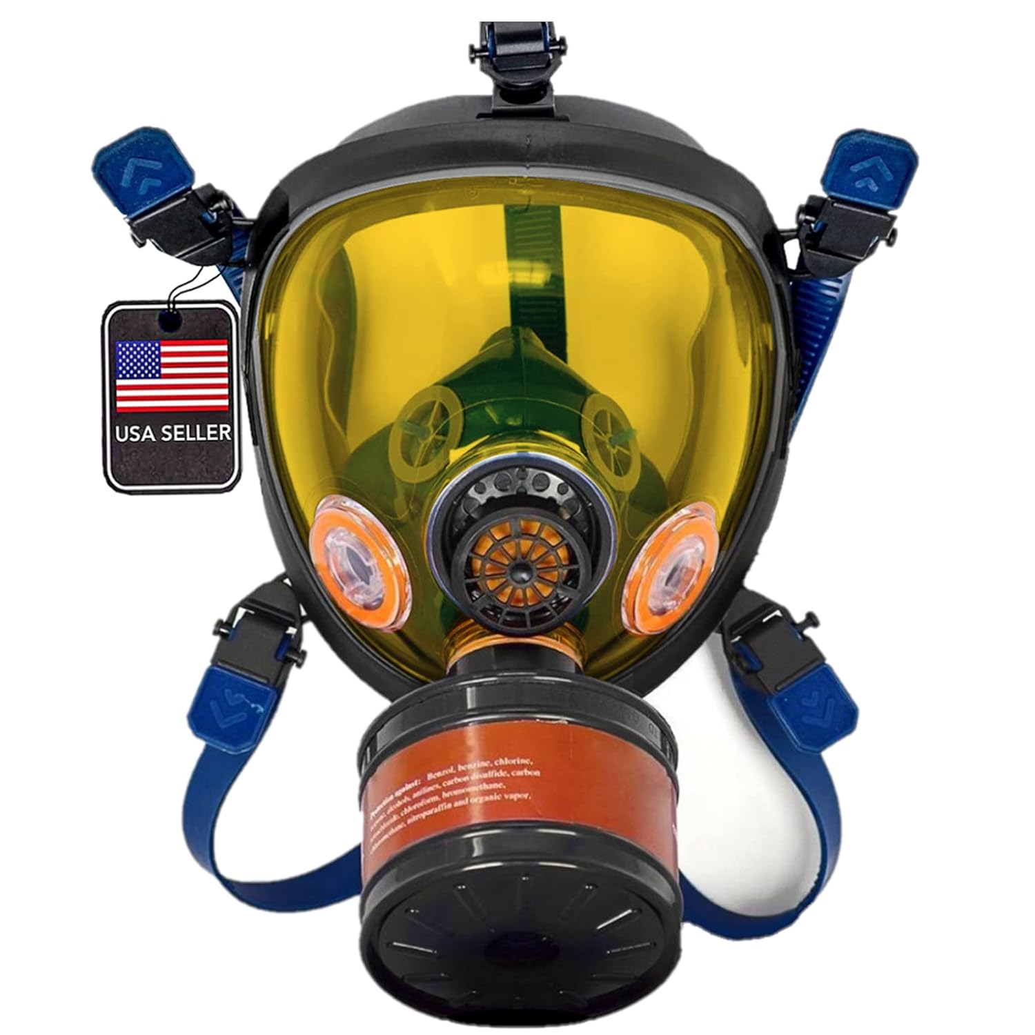 Parcil Distribution ST-100X Light Amber Full Face Respirator Review