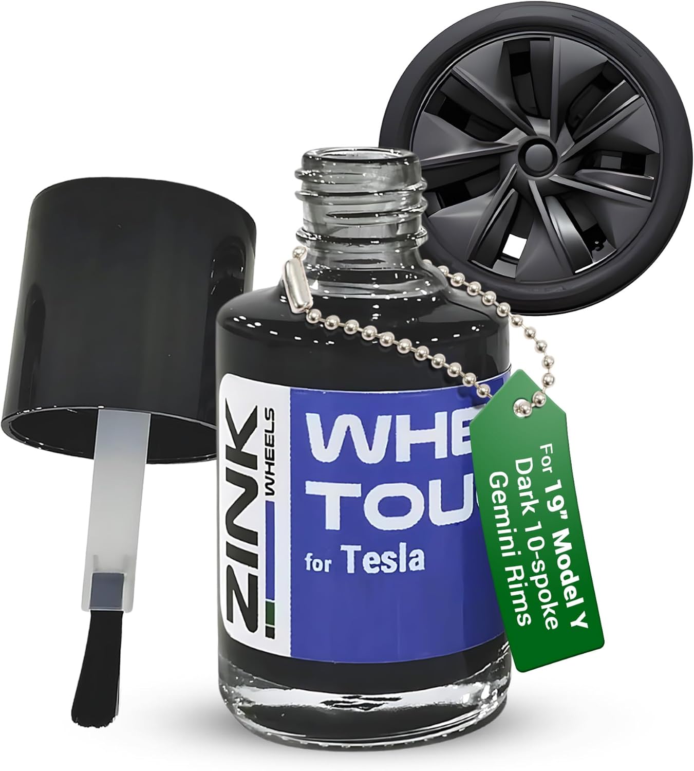 Premium Tesla Wheel Touch Up Paint for Model Y 19-inch Rims
