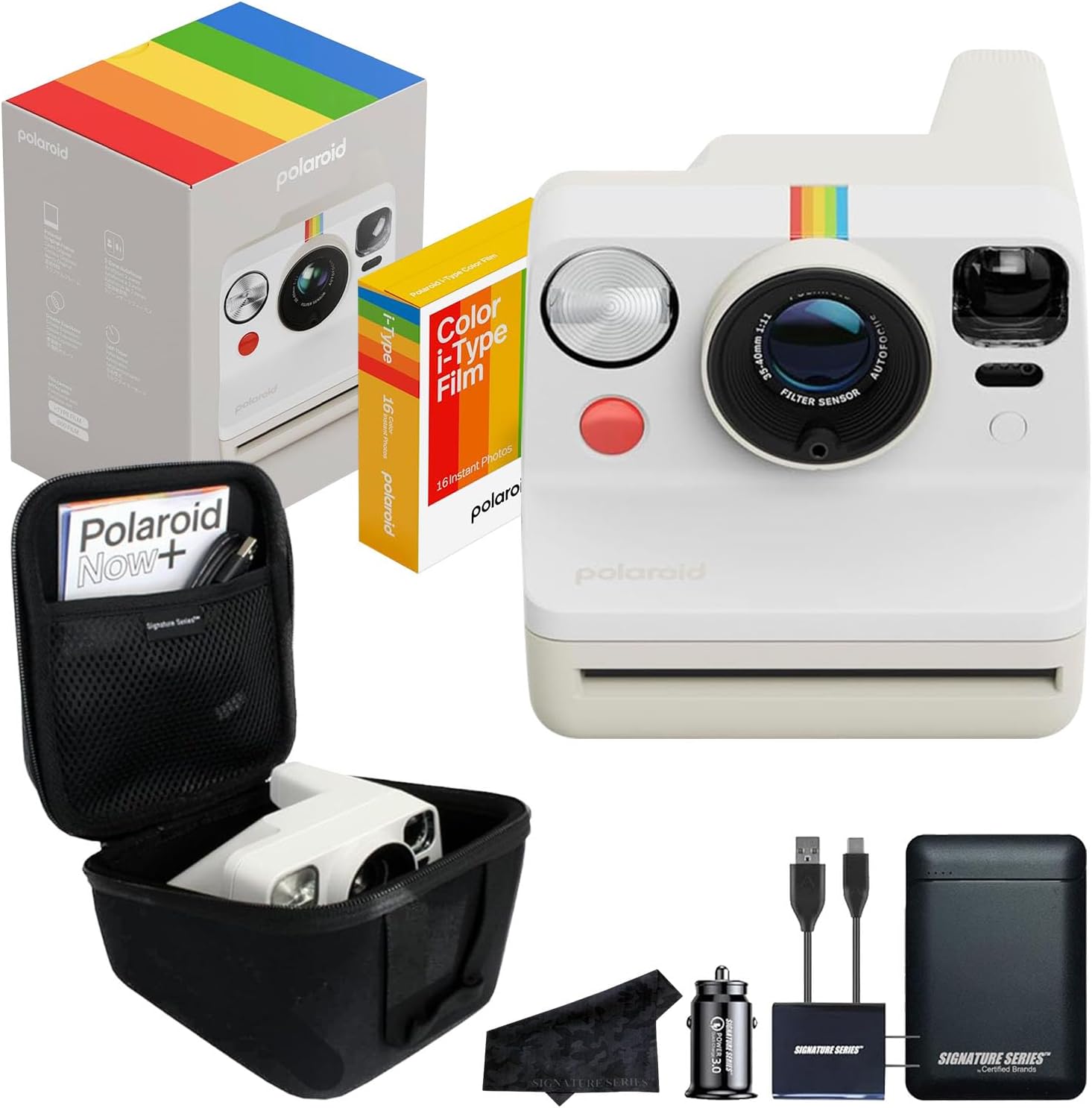Polaroid Now 3rd Generation Instant Film Camera Bundle Review