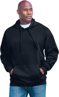Men's Big & Tall Fleece Pullover Hoodie - Roomy Seasonal Staple