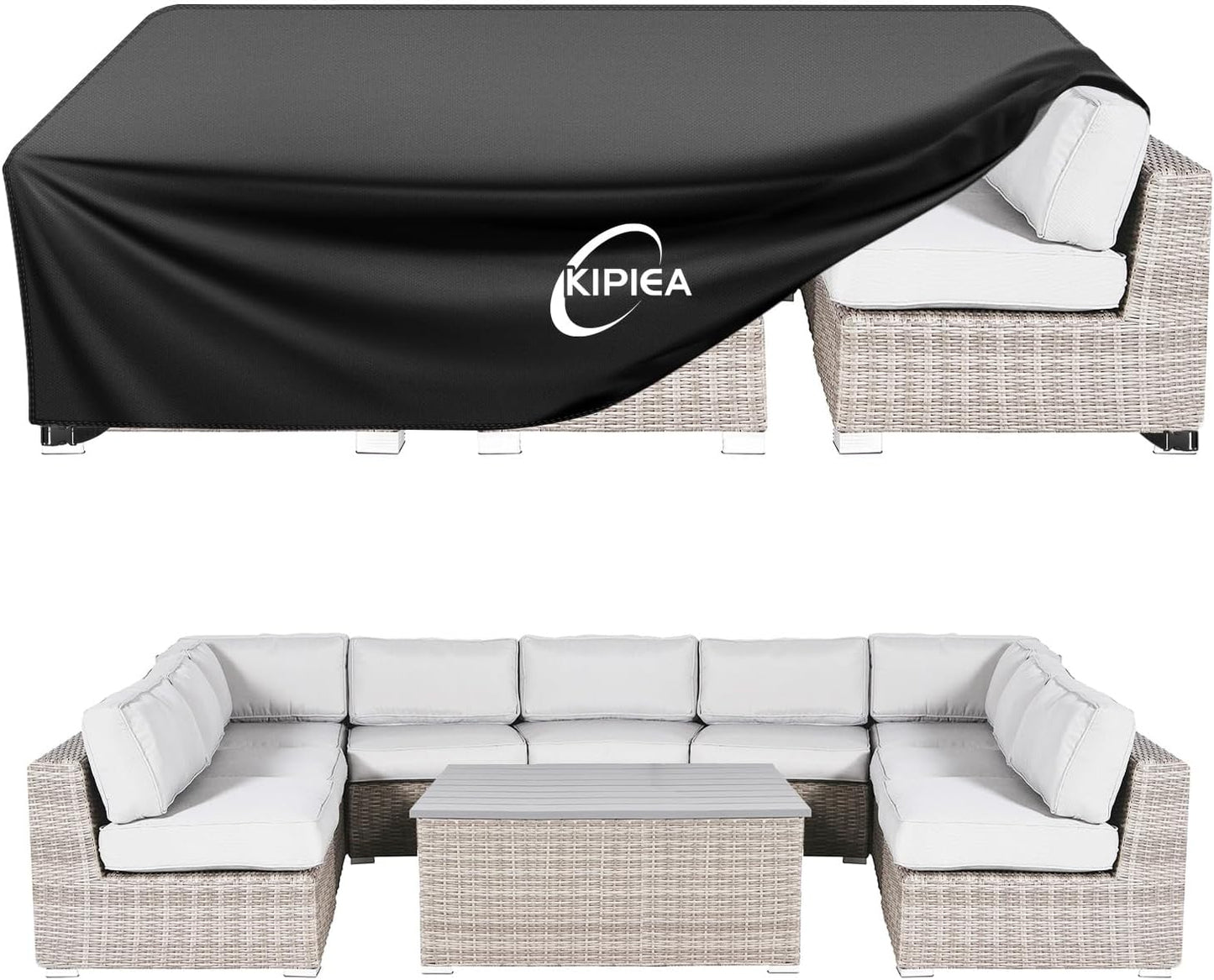 Kipiea Outdoor Furniture Covers Waterproof for All Seasons