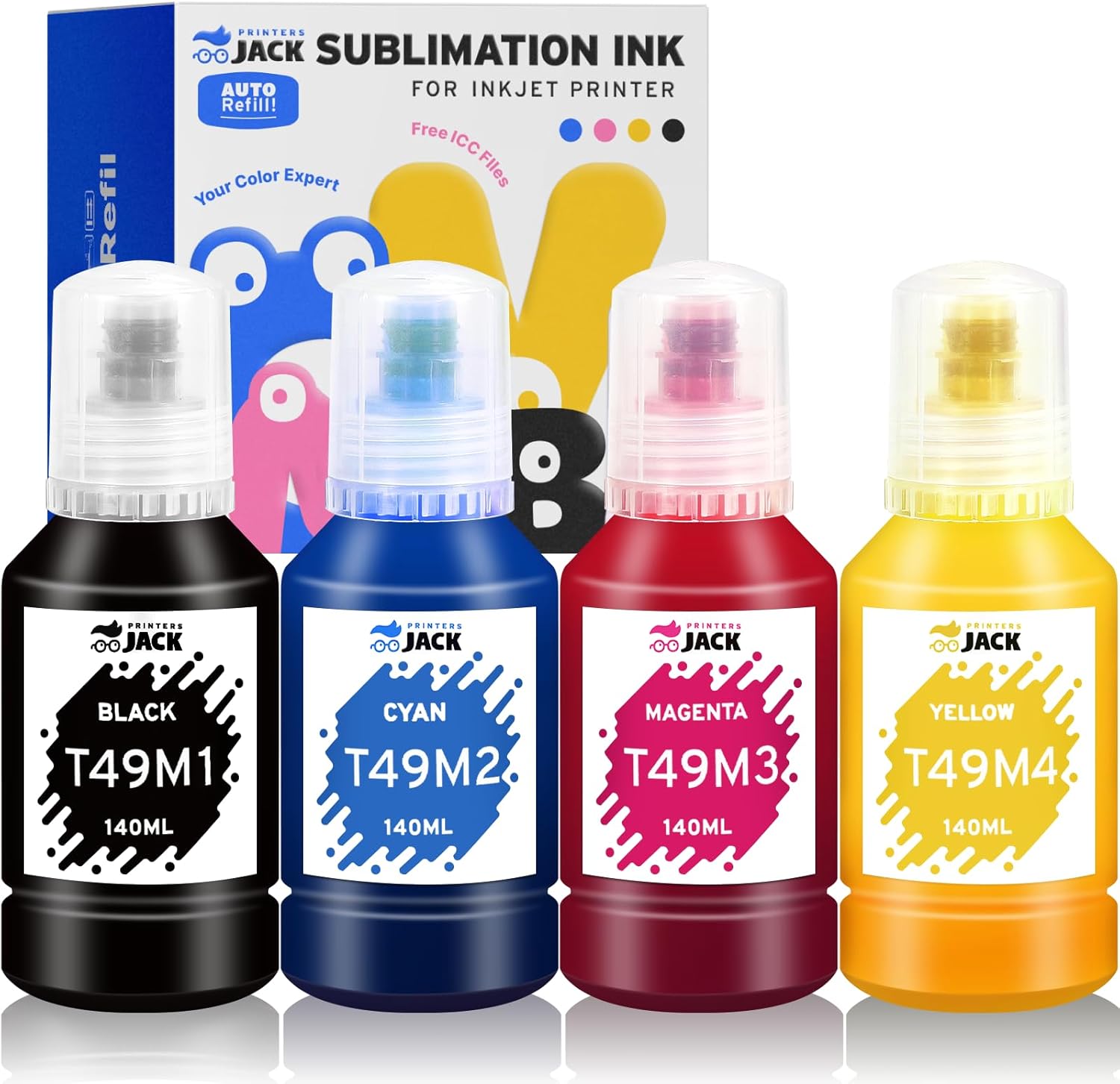 Vivid Colors w/ ICC-Free Ink - Printers Jack T49M